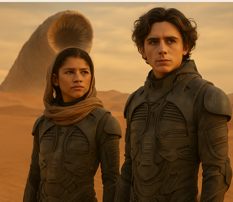 Zendaya and Timothée Chalamet
